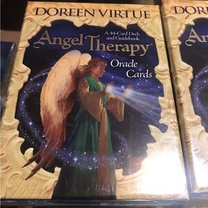 Angel Therapy Oracle Cards Doreen Virtue AUTHENTIC - FACTORY SEALED - RARE - OOP